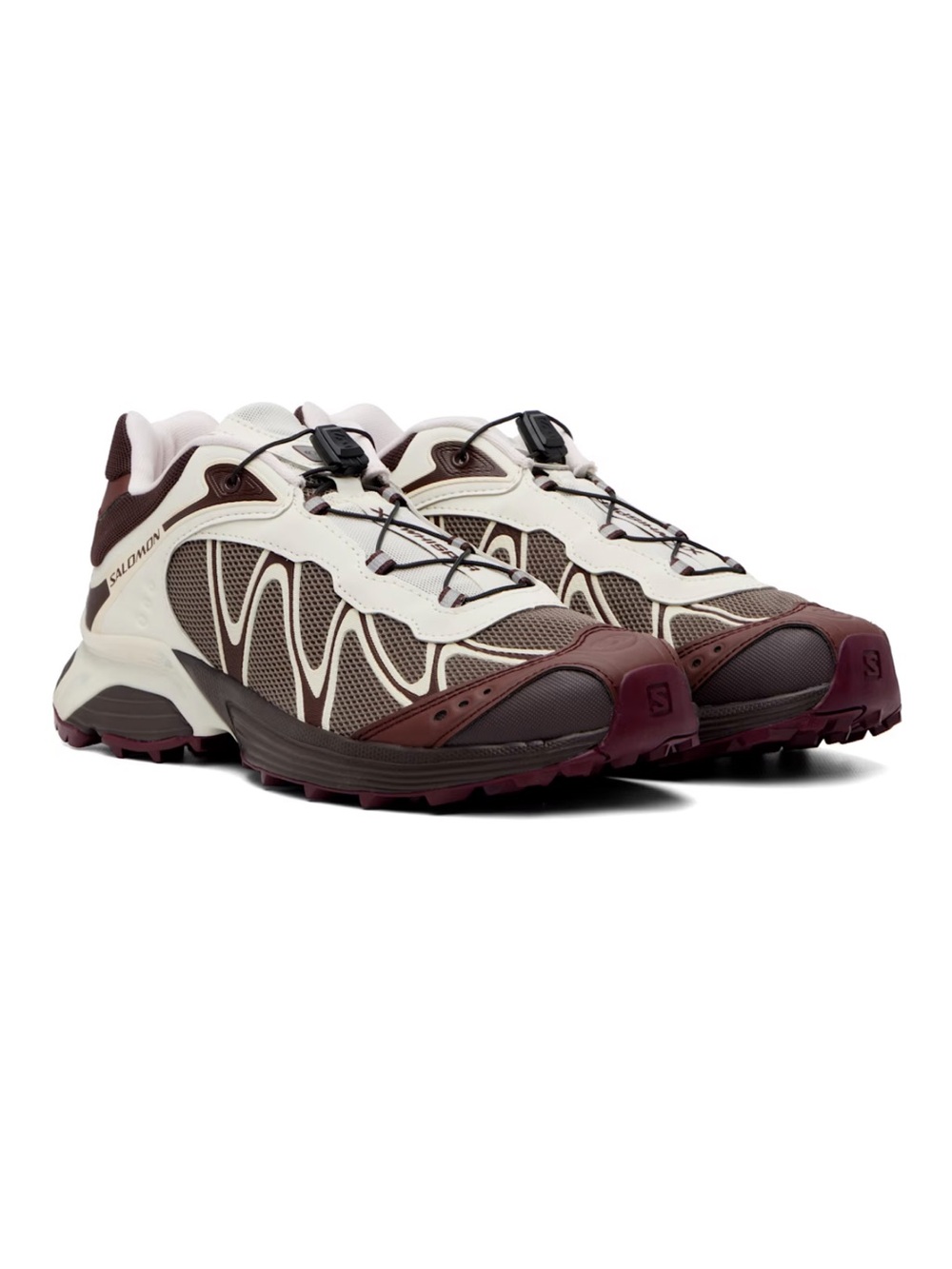 Salomon XT Whisper in Brown & Off White